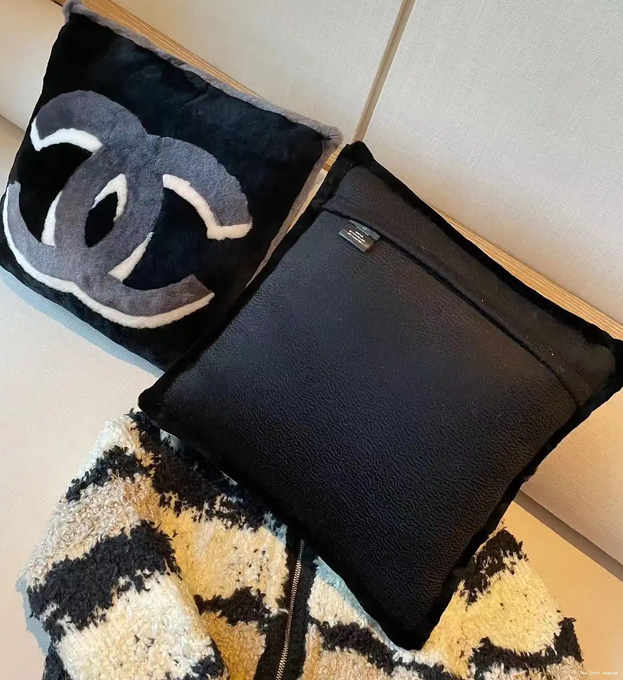 PILLOW SHEARLING THROW COCO 0630